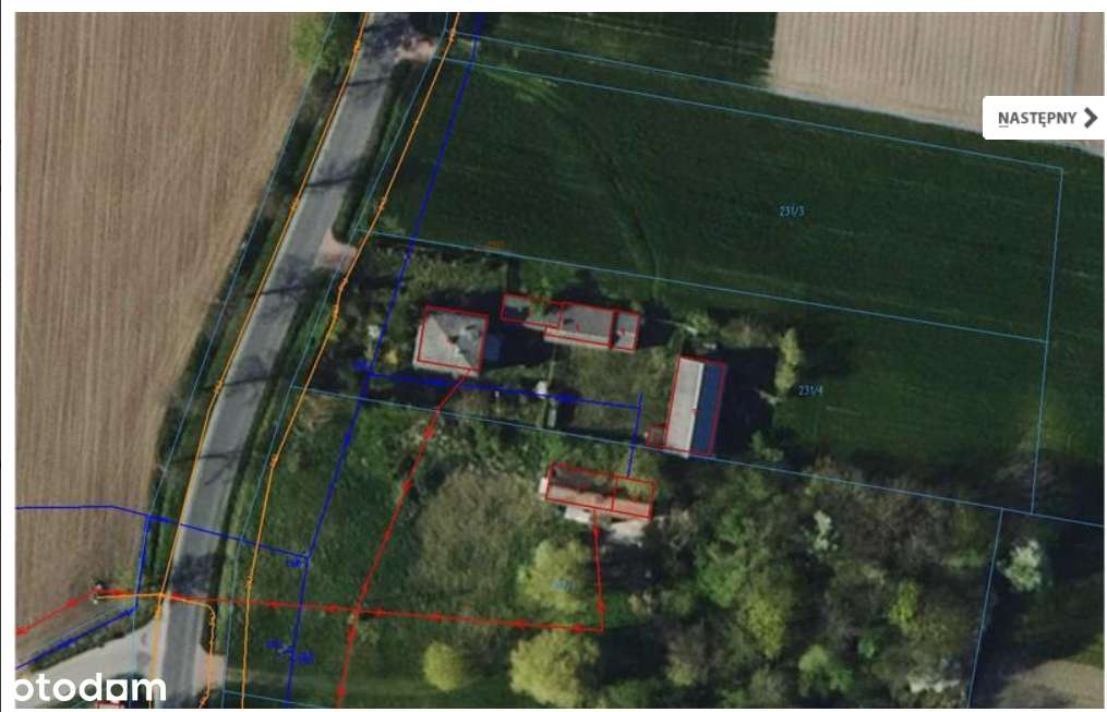 Działka, 3 627 m², Sobaków - Pełny obrazek: 4/4