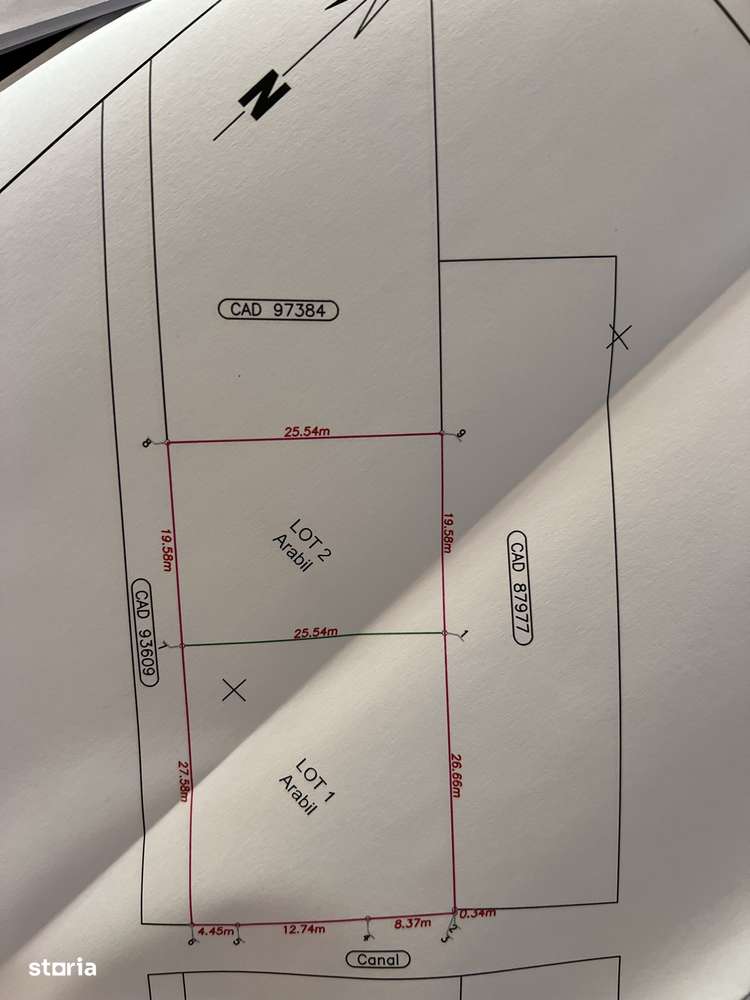 Vând 7 arii teren intravilan toate utilitățile la strada - Imagine principală: 5/5