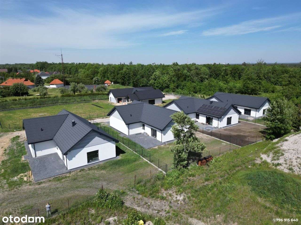 Wieniec-Zalesie / stan deweloperski / pompa ciepła - Pełny obrazek: 4/18