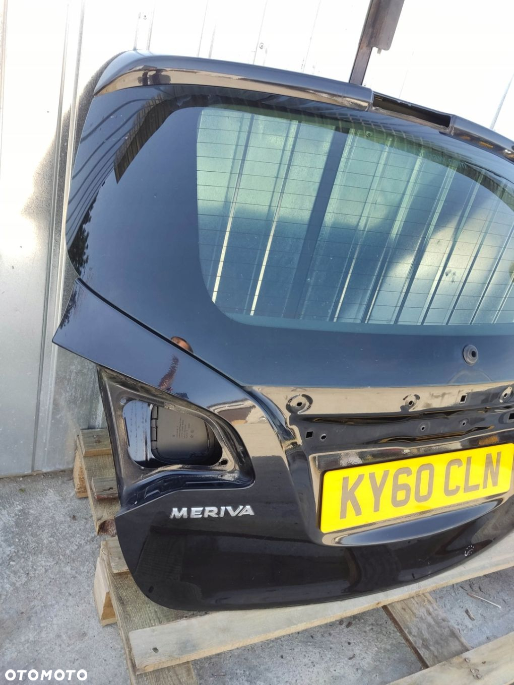 KLAPA SZYBA TYL OPEL MERIVA B ORYGINAL LAKIER Z20R - 2