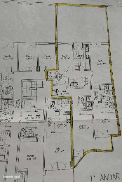 Apartamento T3 com 2 Suites e Terrço-Minde-23
