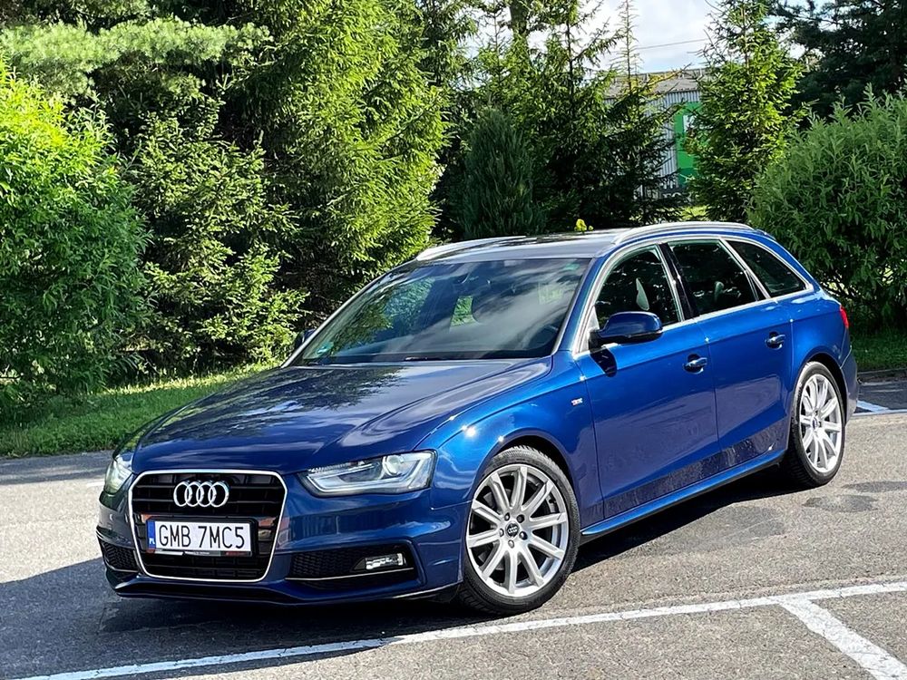 Audi A4 B8 (2007-2015) 2.0 TDI DPF clean diesel S line Sportpaket 2014