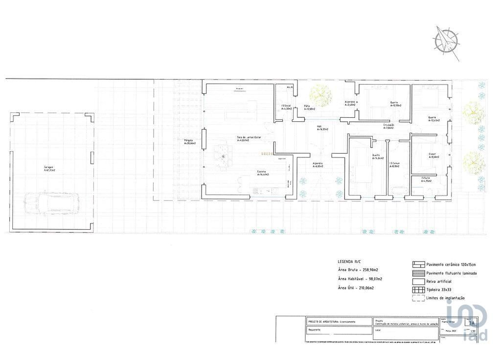 Casa / Villa T3 em Santarém de 300,00 m2