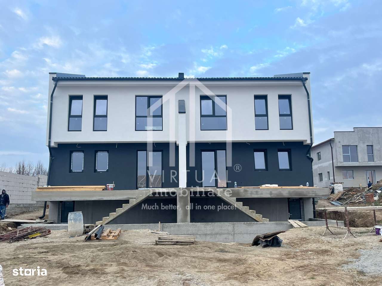 Duplex de vanzare pe Calea Cisnadiei cu pivnita- 2 terase si balcon - Imagine principală: 2/18