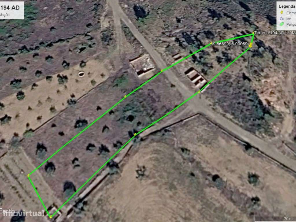 Terreno Rústico com Construção Rural, Poço e Oliveiras em Carreguei...-8