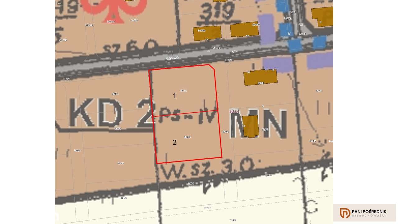 Brzezia Łąka | gm. Długołęka | Działka budowlana | MPZP-4