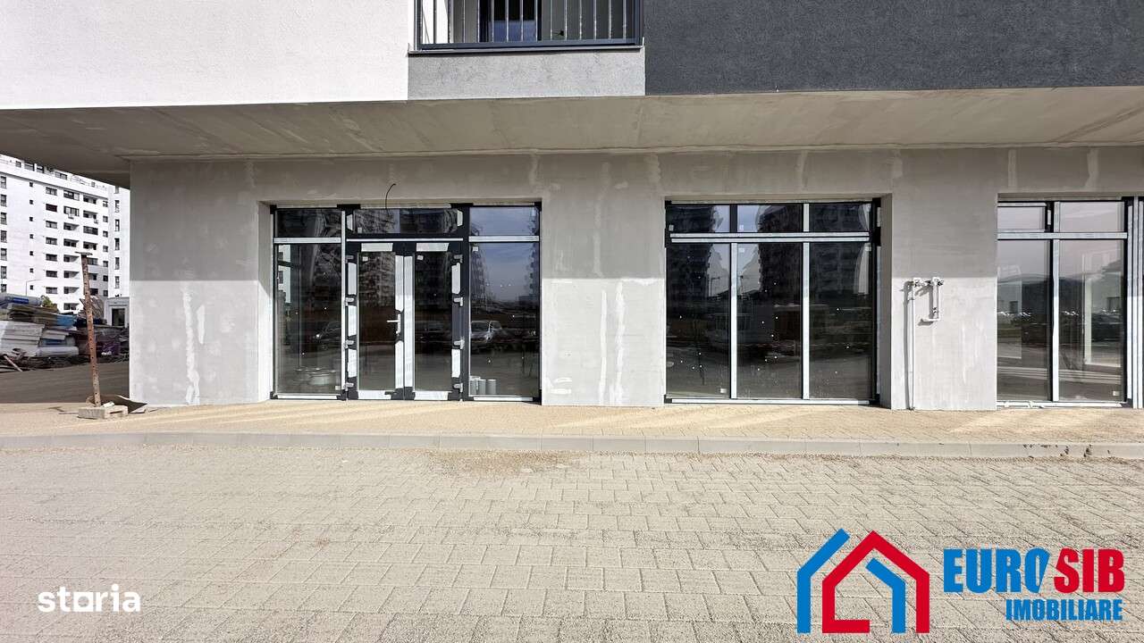 Spatiu comercial 47,61 mp cu vitrina in Sibiu zona Doamna Stanca - Imagine principală: 1/8