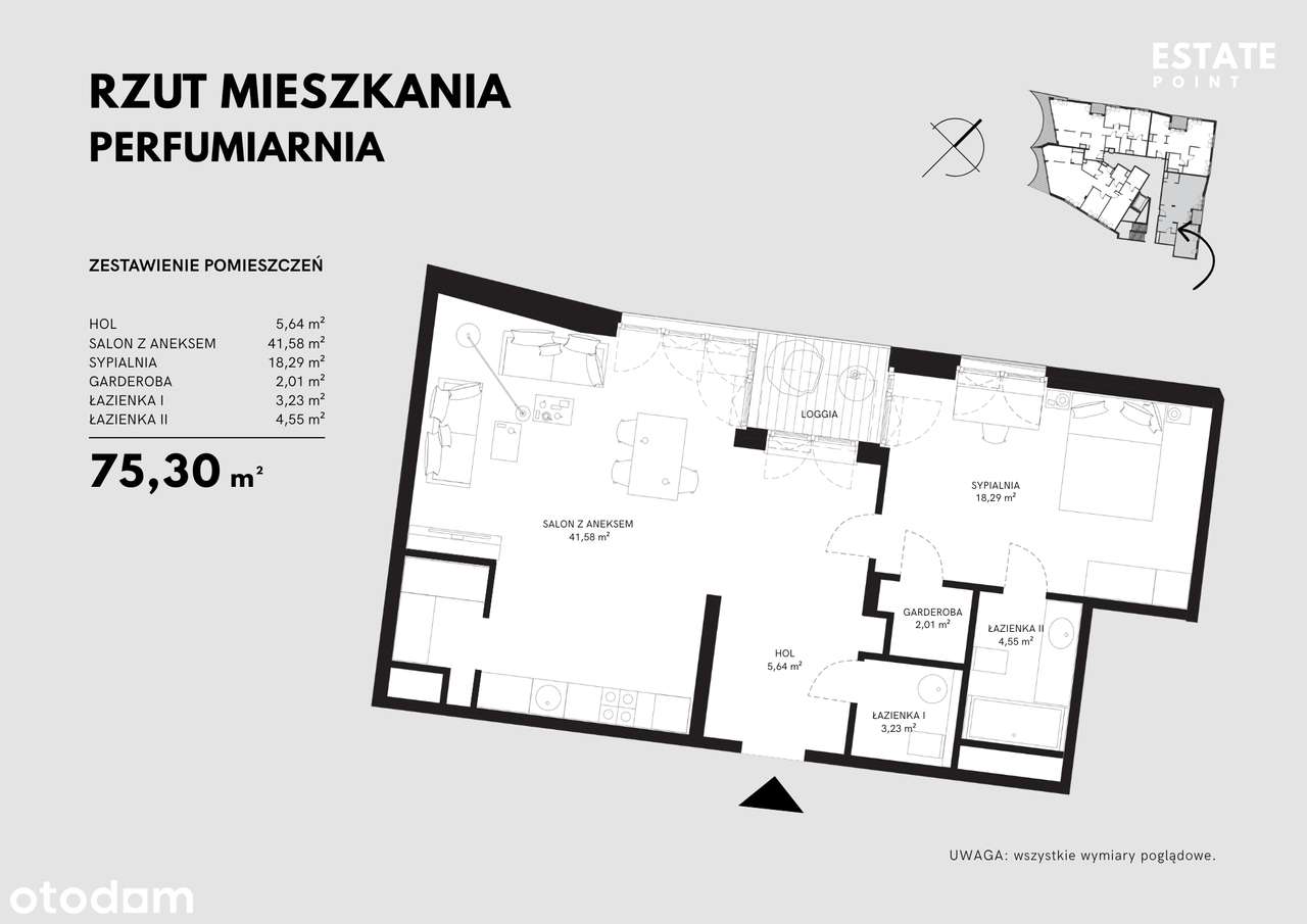 Komfortowe mieszkanie z przestronnym salonem | PERFUMIARNIA-3