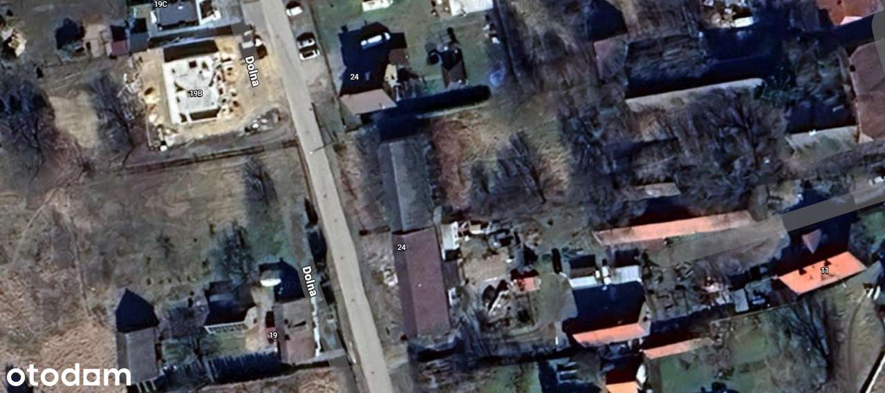 Działka budowlana 1654 m2 -stodoła -media - Zielona Góra -Łężyca.-1