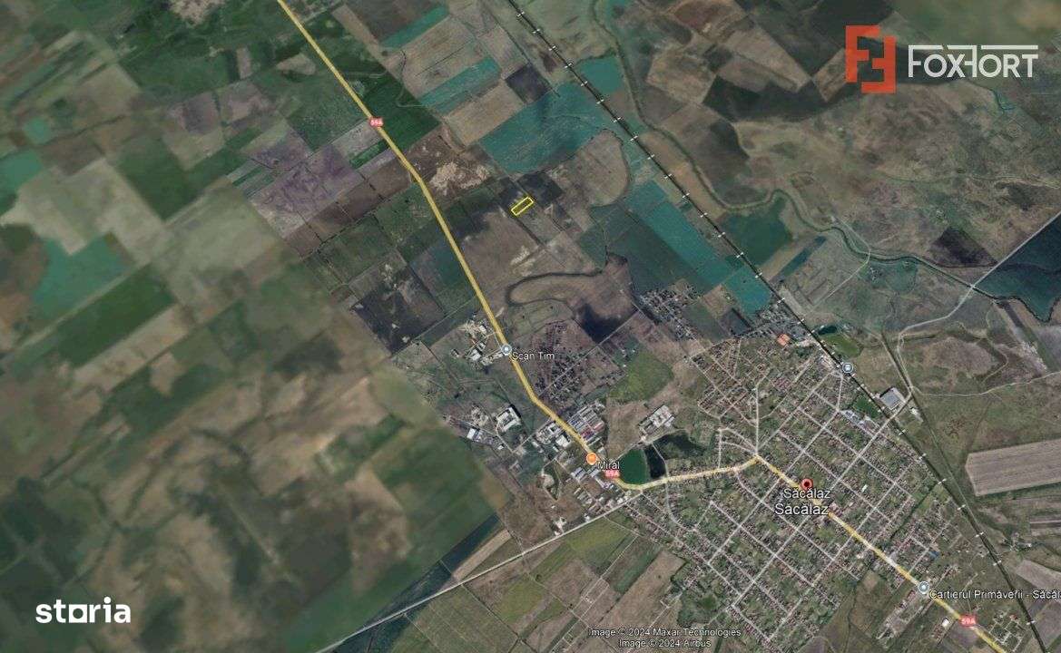 COMISION 0% Teren extravilan pretabil agricol, Sacalaz - Oportunitate - Imagine principală: 3/5