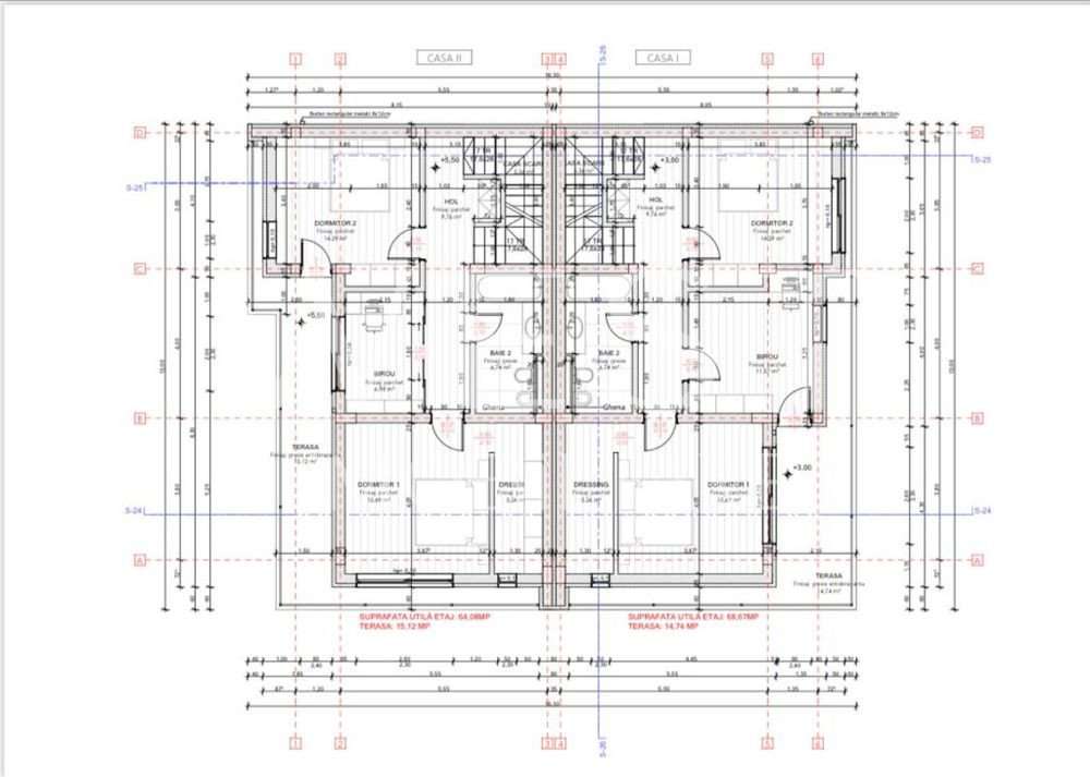 Casa tip duplex 4 camere+Garaj,182mp utili+gradina!Zona Cetatea Fetei! - Imagine principală: 4/8