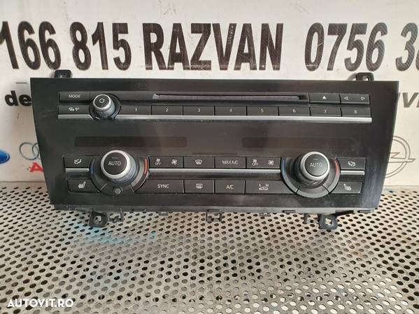 Panou Comenzi Climatronic Interfata Radio CD Navi F01 F02 F07 F06 F12 - 2