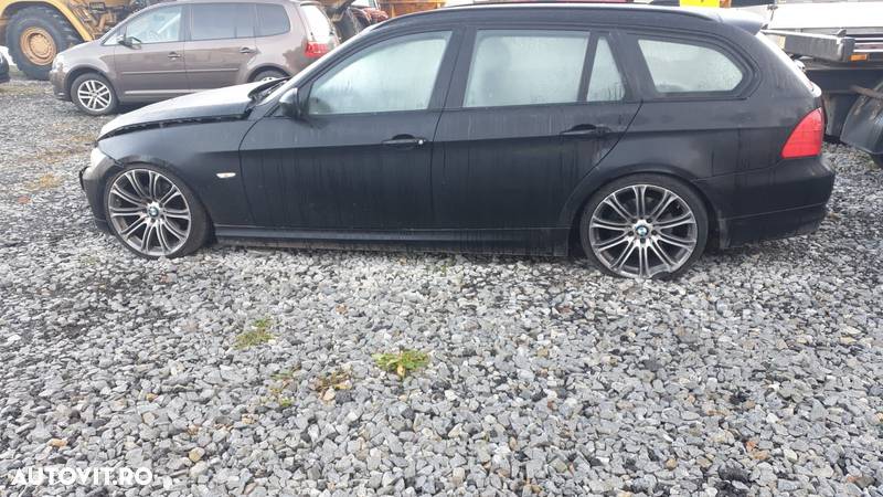 BMW E91 2.0D Negru Capota Aripi Bara fata Bara spate Trager Stopuri Brate Amortizoare Etc - 2