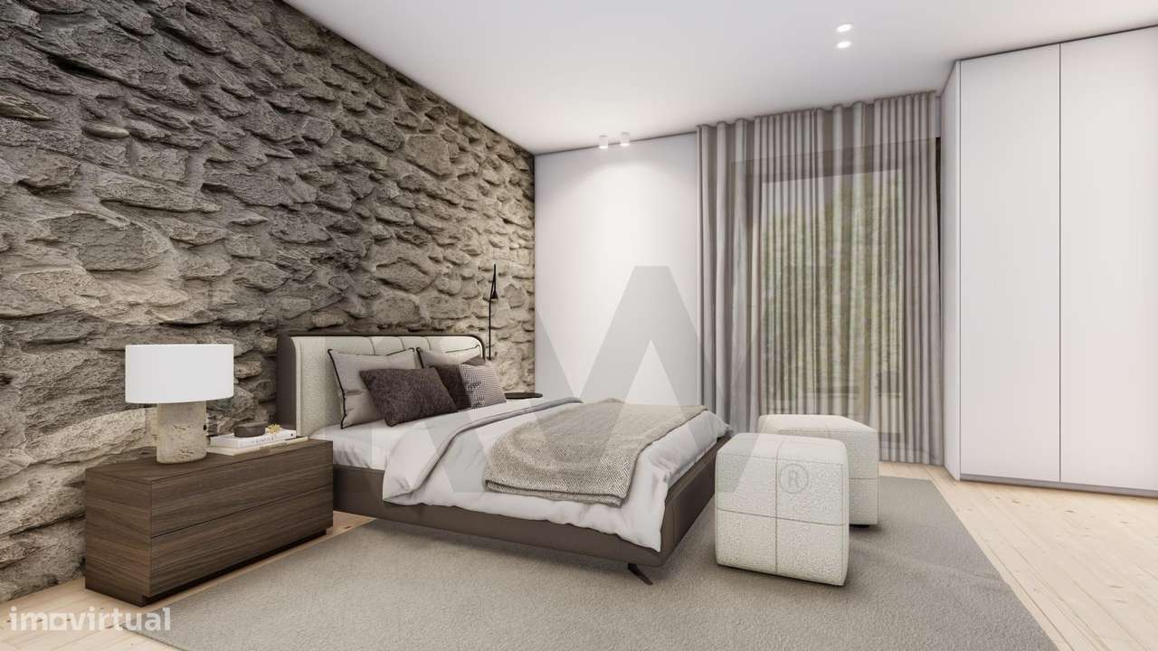 Moradia Individual T3 em Pedra com Piscina em Fornelos Ponte de Lima - Grande imagem: 4/10