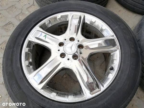 MERCEDES ML W164 KOŁA FELGI ALUMINIOWE CHROMOWANE 5X112 19 8J ET60 - 3