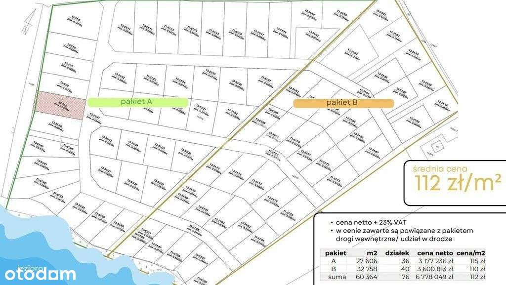Działki rekreacyjne z linią brzegową jeziora! - Pełny obrazek: 4/6