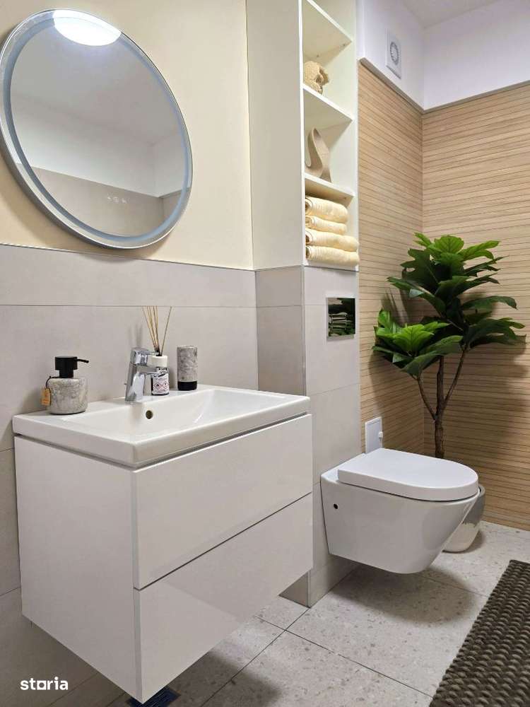 Apartament 1 camera 46 mp, debara, bucatarie si zona dormit separate - Imagine principală: 3/17