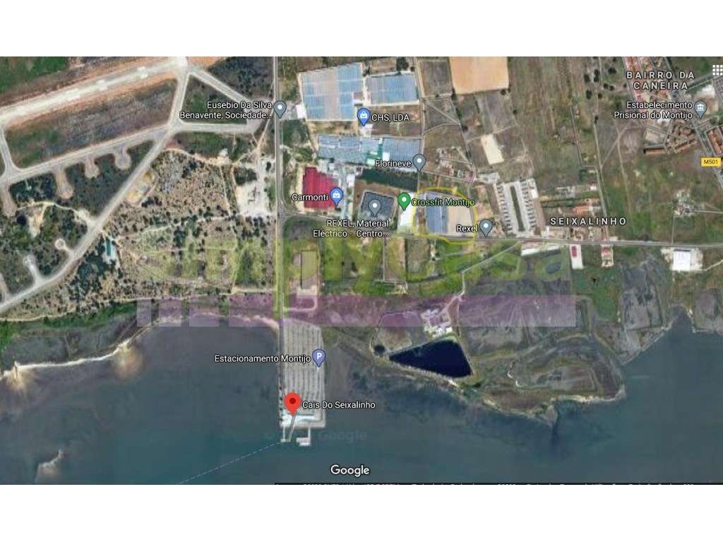 Moradia Ruina junto BA6 Montijo inserida em terreno c/ 3 ha-2