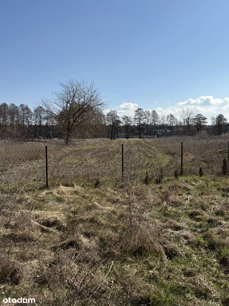 Urokliwa działka budowlana nad jeziorem Laskowskim (200 m do wody)-6