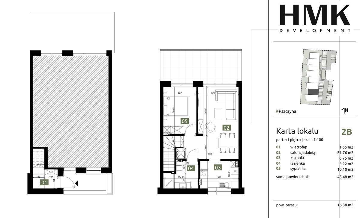 SPRZEDANE Osiedle przy ul. Bielasa |2 pokoje z dużym balkonem|45,48m2 - Pełny obrazek: 4/13