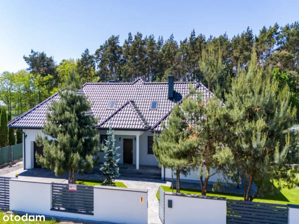 Luksusowy dom z fotowoltaiką i pięknym ogrodem Żdżary ul. Jagodowa 21A