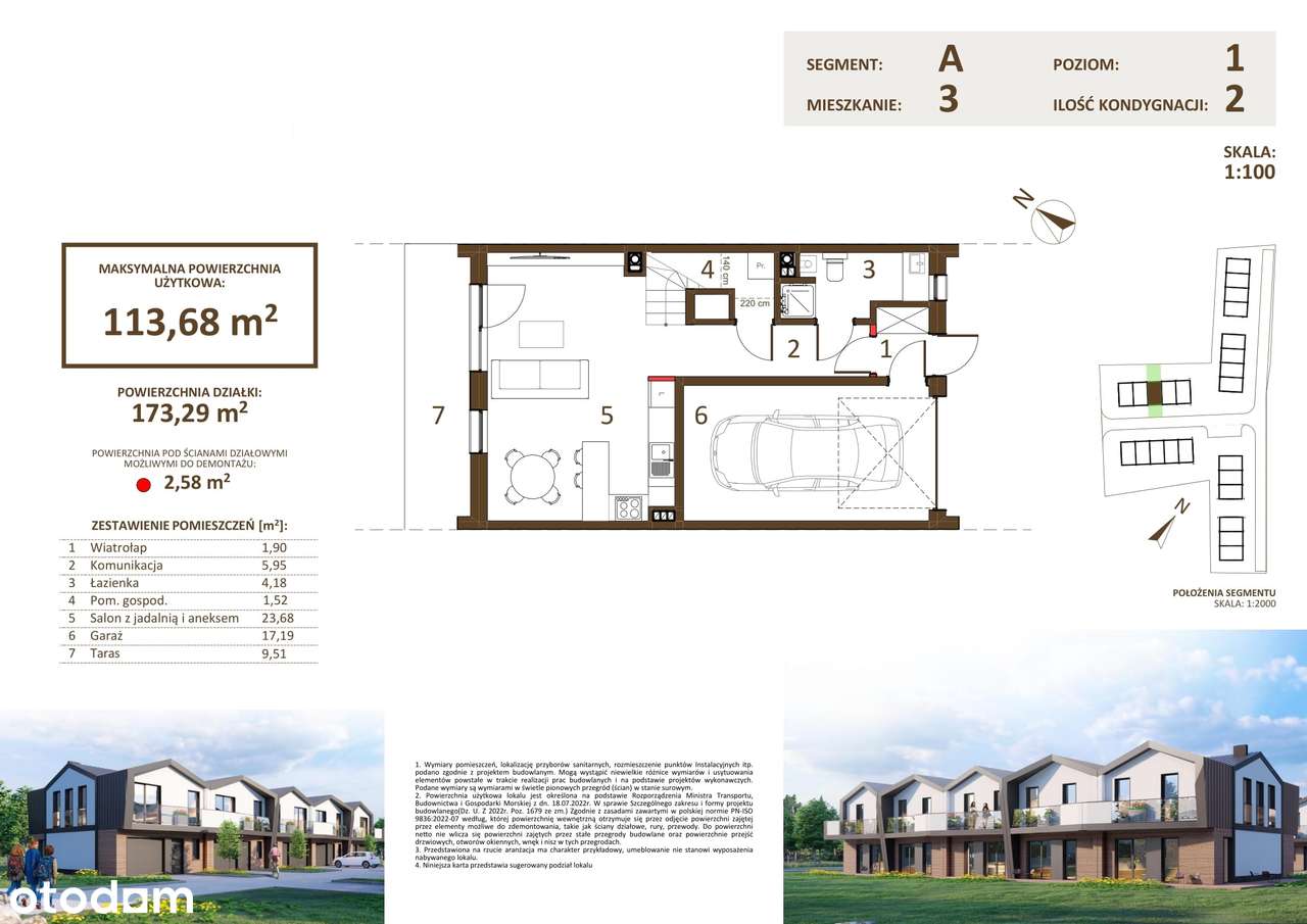 Szeregówka z garażem | Słocina | 5 pokoi-4