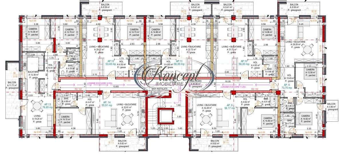 Apartament spatios in proiect premium, cartier Terra Gardens-7