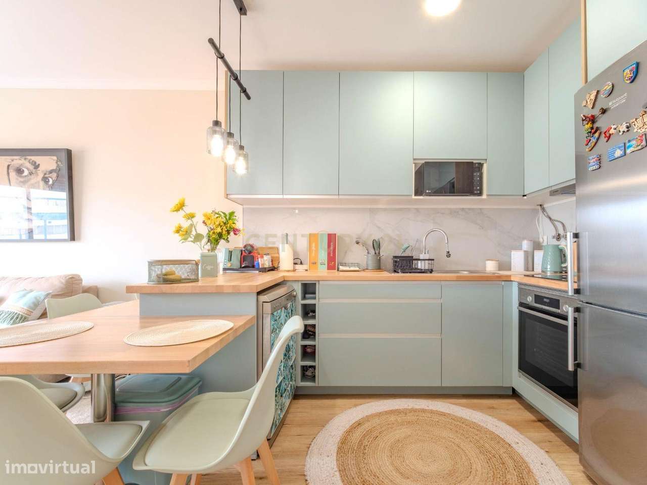 T1+1 Renovado com Garagem Box e Vista Mar | Valadares - Grande imagem: 4/22