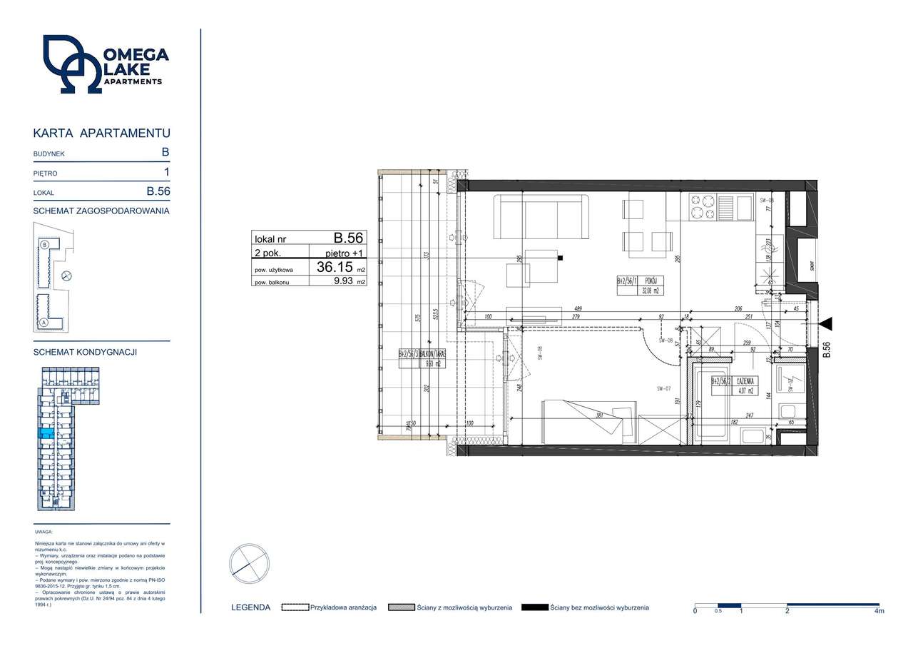 B.56 Omega Lake Apartments – luksusowe apartamenty nad jeziorem Ukiel - Pełny obrazek: 4/18