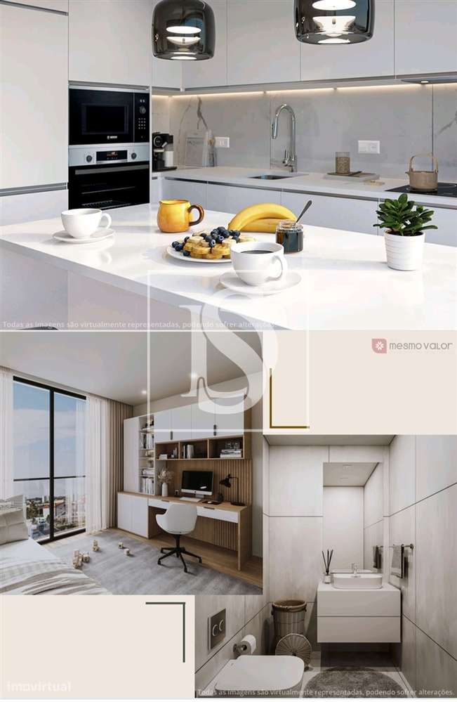 Apartamento T1+1 Venda em Águas Santas,Maia-8