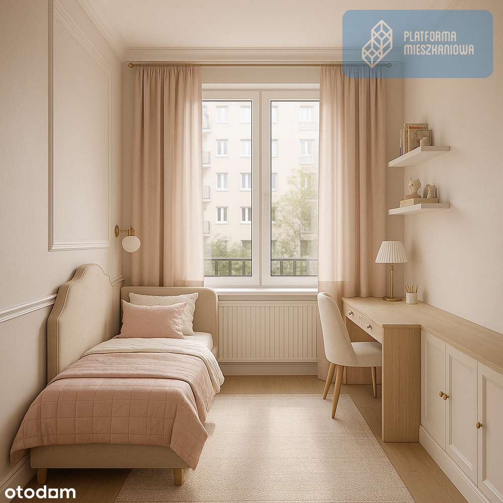 Rodzinne mieszkanie 5 pokoi z balkonem na Polesiu - Pełny obrazek: 4/8