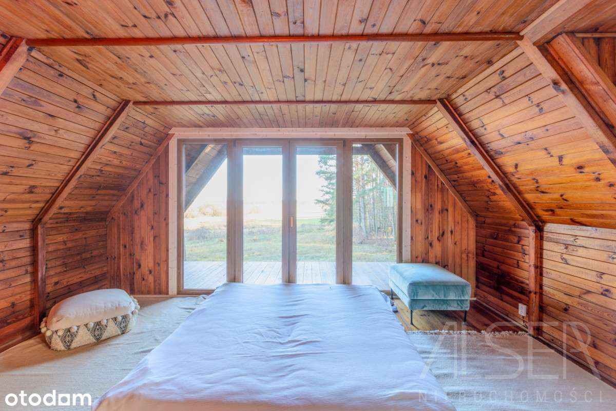 Dom z własnym stawem w ostatniej linii zabudowy-9