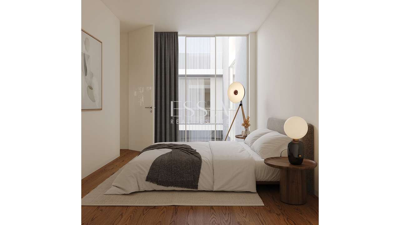 Apartamento T1 Novo com Garagem |Condomínio com Pátio - Grande imagem: 4/8