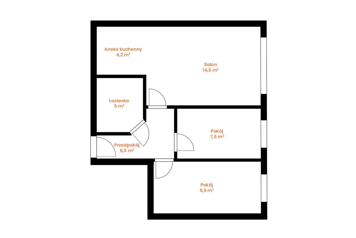 3-pokoje/wysoki parter/duża łazienka/do wprowadzenia/super komunikacja - Pełny obrazek: 2/15