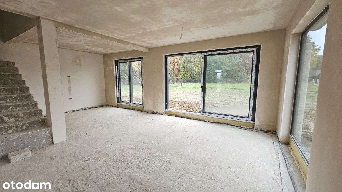 Nowoczesny bliźniak przy lesie-4