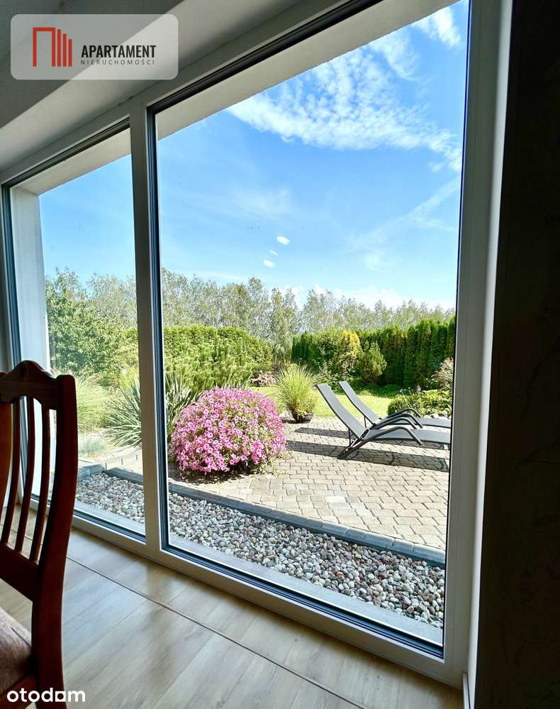 Parterowy dom, garaż, ogród, jezioro, Mazury-8