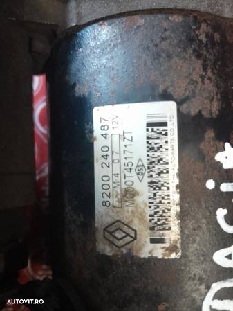 electromotor dacia Logan 1.4 mpi 1.6mpi dacia sandero 1.4mpi 1.6mpi 8200240487 - 4