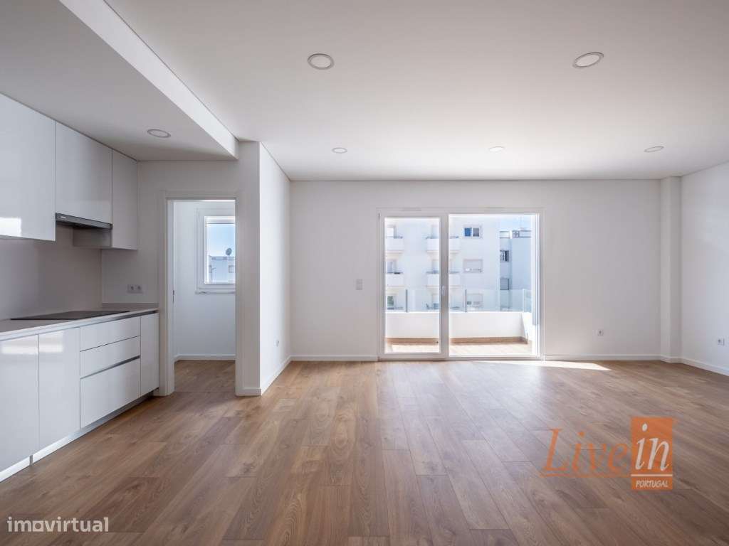 Excelente Apartamento T2 com Varanda em Construção na Ericeira - Grande imagem: 3/14