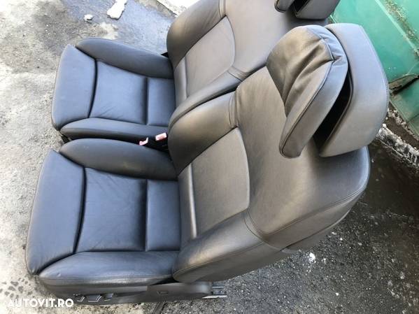 Set scaune sport comfort confort M pachet bmw F10 01 piele tapițerie - 3