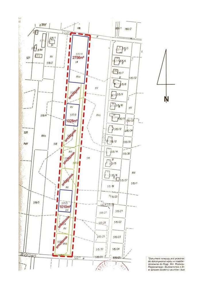 Malownicza działka budowlana 1028 m2, Studzianki - Pełny obrazek: 4/10