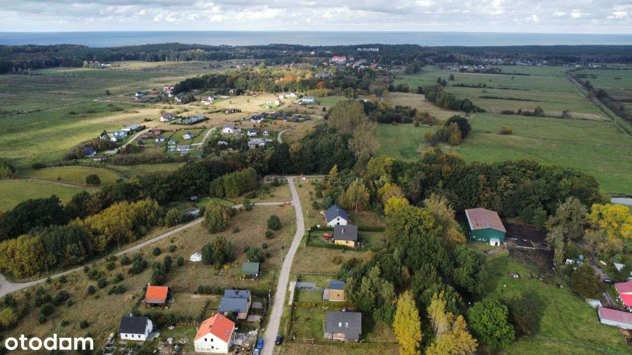 Działka budowlana w Dębinie,1008 m2, 2 km do morza-8