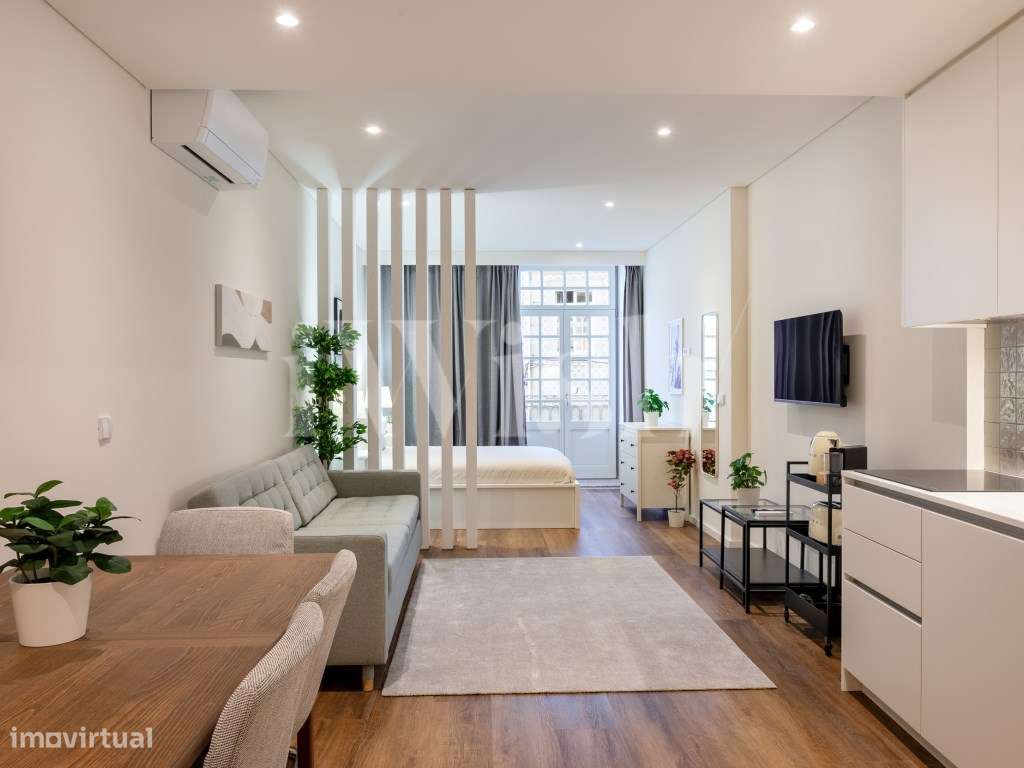 Cathedral Palace - T1+1 Novo com Ar Condicionado no Centro Históric... - Grande imagem: 1/19