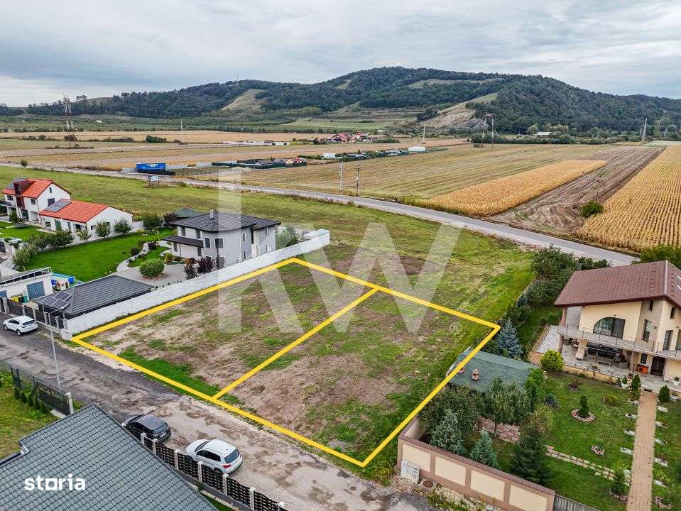 Teren de vanzare, 825 mp, Harman, zona centrala, intravilan, Comision-3