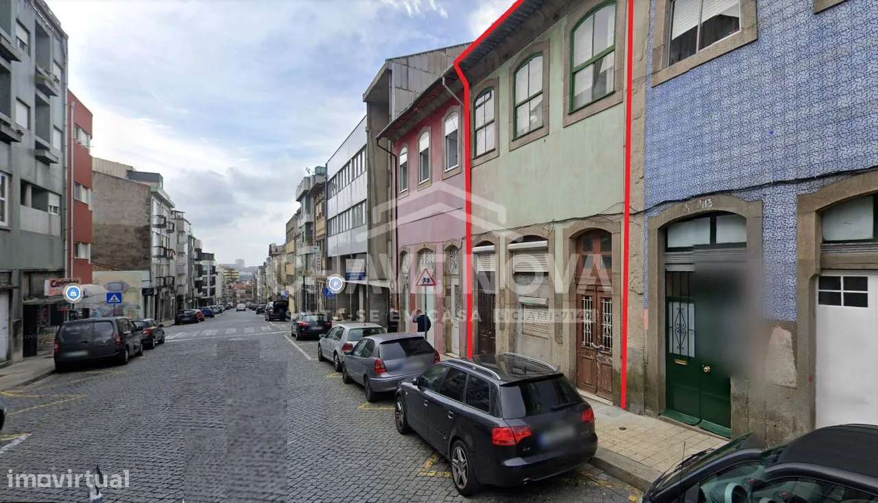 Prédio para Recuperar C/PIP Aprovado em Plena Rua da Alegria, Porto - Grande imagem: 3/4