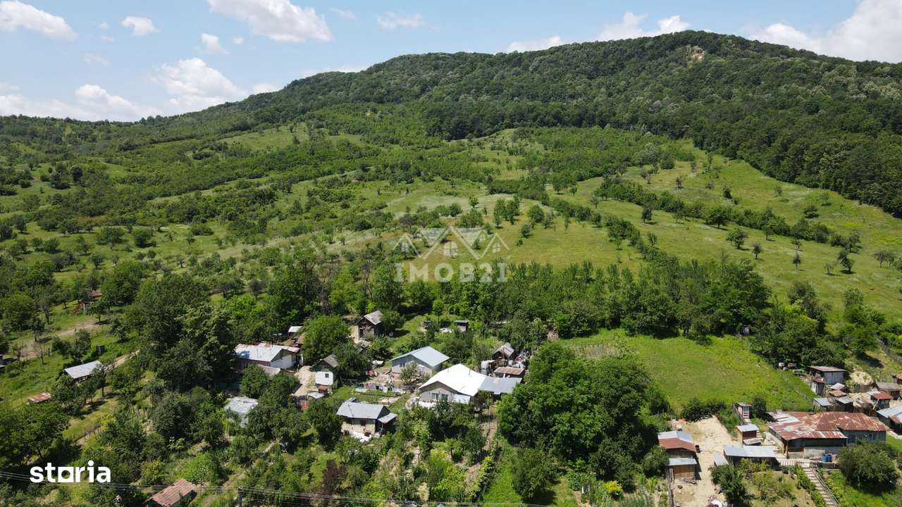 Teren spectaculos cu padure, livada si priveliste panoramica in Soimar-4