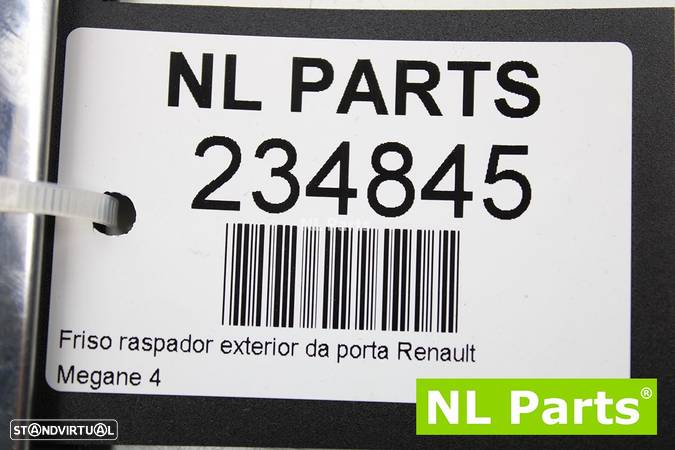 Friso raspador exterior da porta Renault Megane 4 - 9