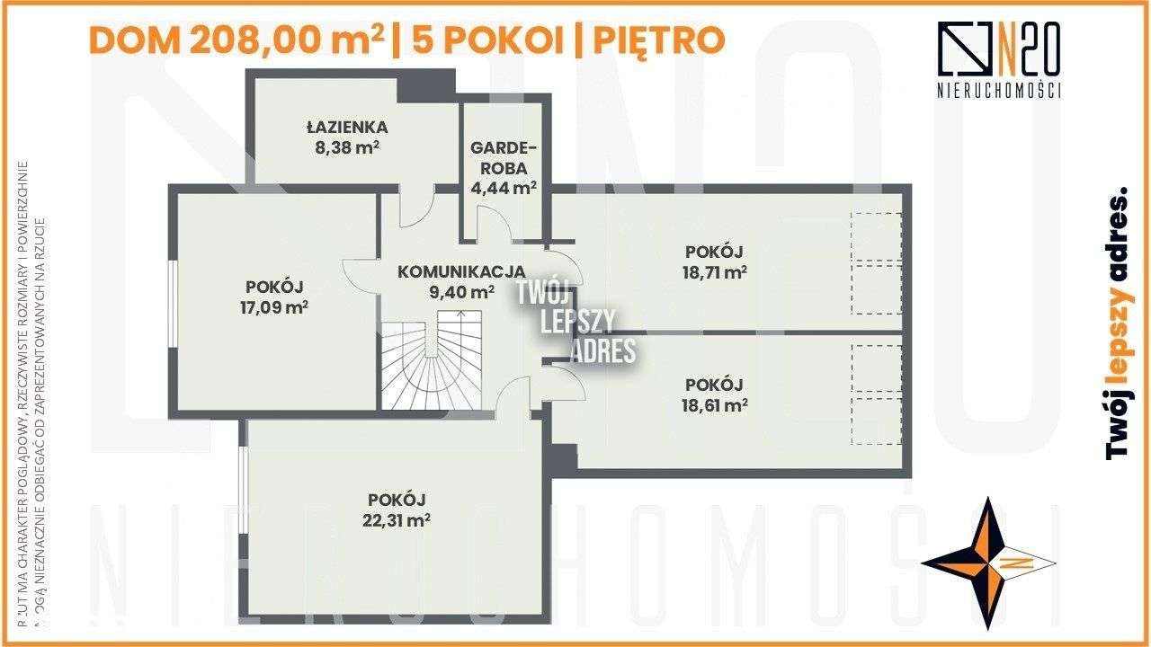 Wola Justowska - 208 m2! Garaż na Dwa Auta i ogród - Pełny obrazek: 5/20