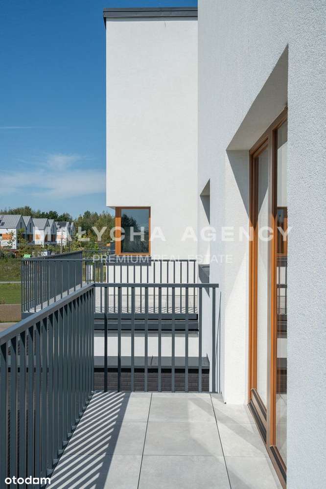 Nowoczesne domy w zabudowie bliźniaczej Konstancin-5