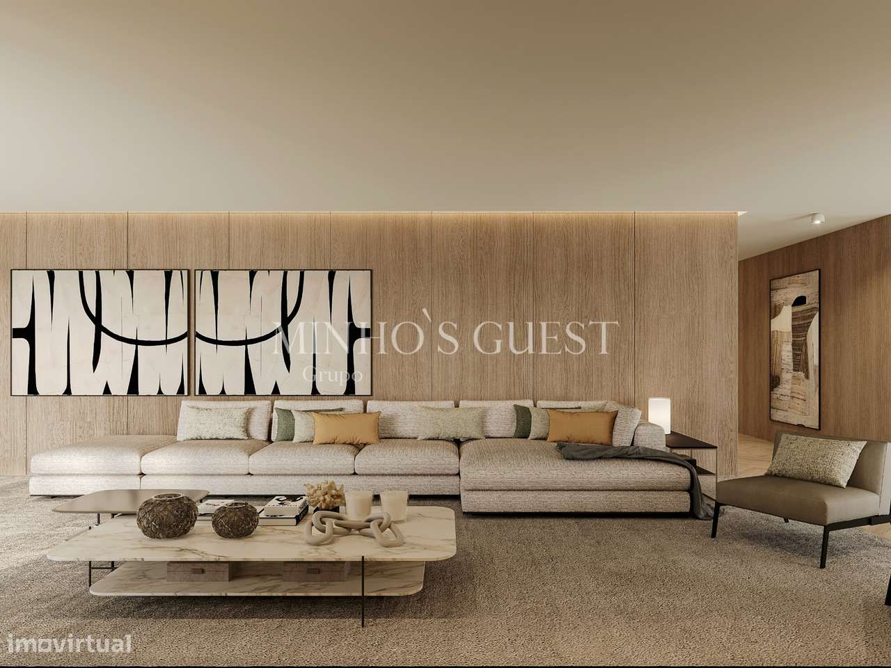 Apartamento T3 de Luxo em Fraião Braga-5