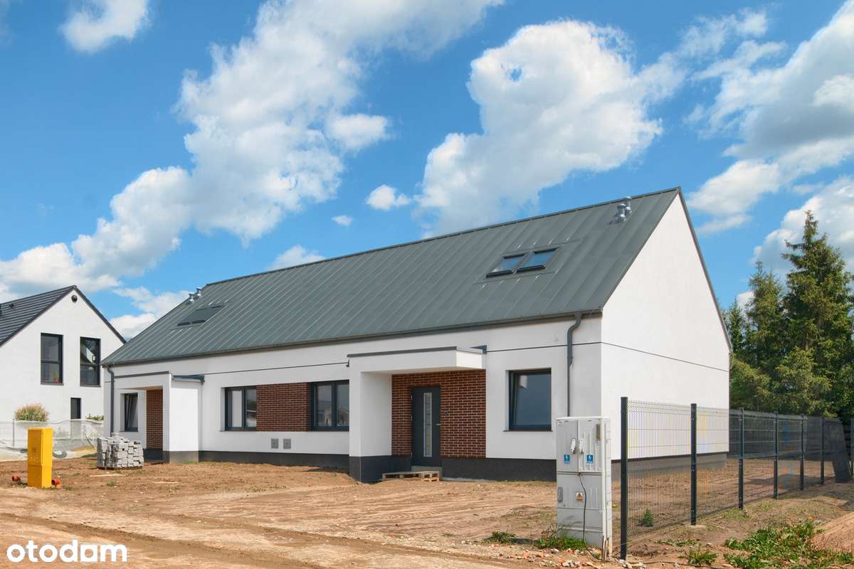 OSTATNI- Bliźniak 5 pokoi + działka 450m2 + strych-gotowy do odbioru-2